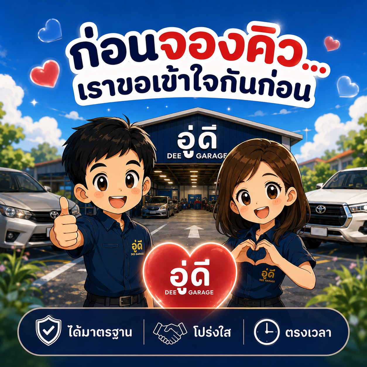 อินโฟกราฟิก ก่อนจองคิว เราขอเข้าใจกันก่อน